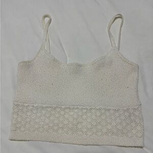 PacSun Cropped Knit Tank